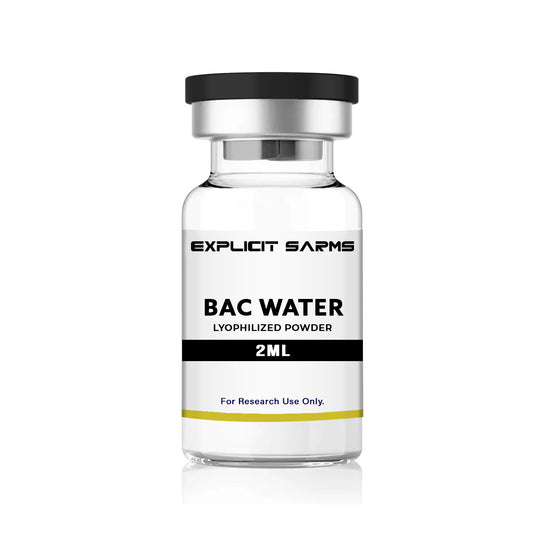 peptide vial  bac water