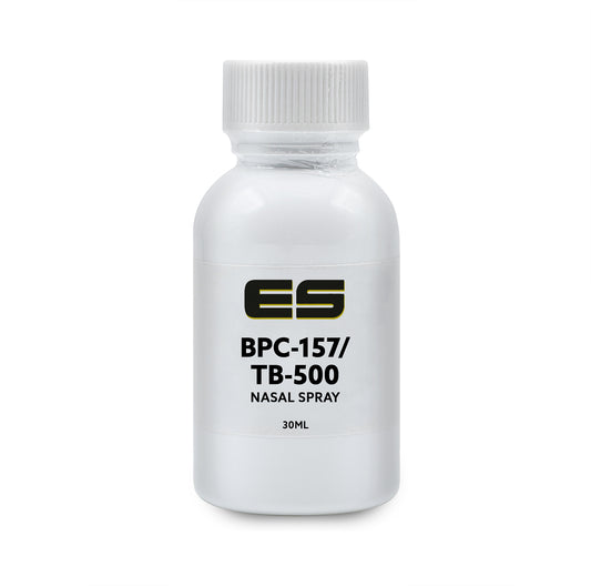 Nasal spray bottle of tb500 and bpc-157 combination peptide