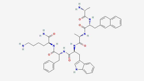 GHRP-2 molecular structure
