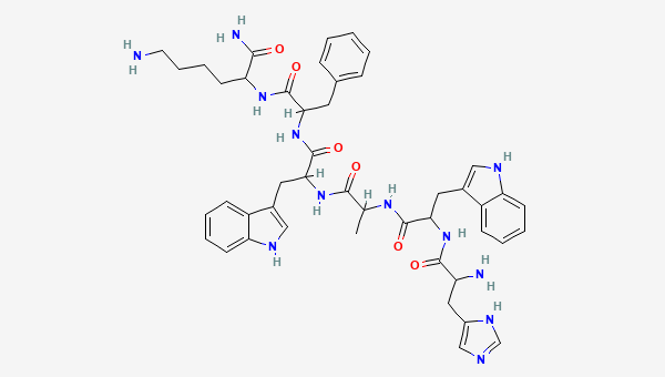 GHRP-6 molecular structure