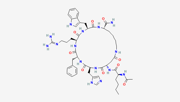 Melanotan II molecular structure