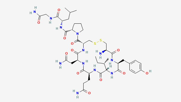 Oxytocin molecular structure