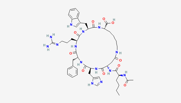 PT-141 (bremelanotide) molecular structure