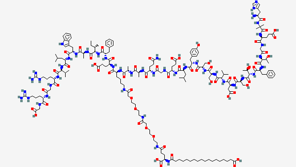 Semaglutide molecular structure