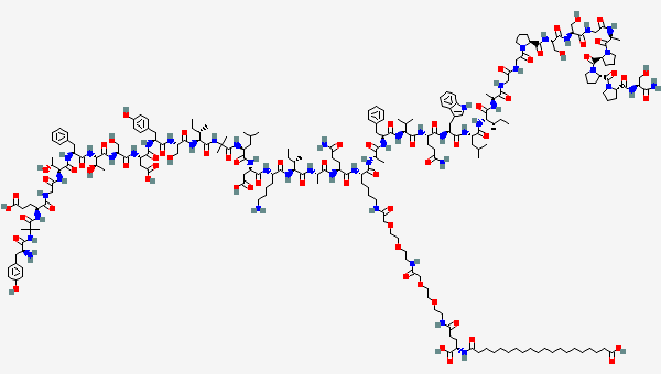 Tirzepatide molecular structure