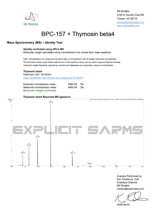 BPC-157 / TB500 20mg - Image 2