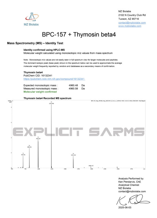 BPC-157 / TB500 20mg - Image 2