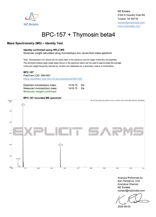 BPC-157 / TB500 20mg - Image 4