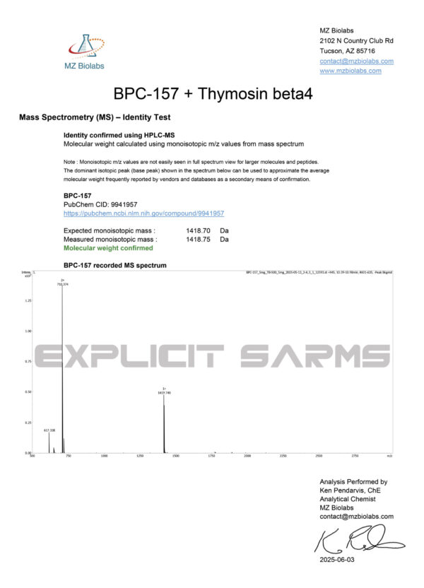 BPC-157 / TB500 20mg - Image 4